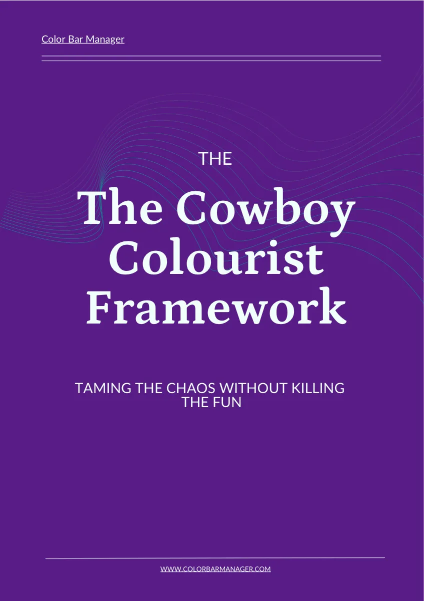 Cowboy Colourist Colour Profit Habits cover